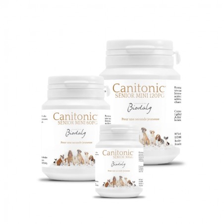 Canitonic senior en gélules pour chiens de moins de 5kg